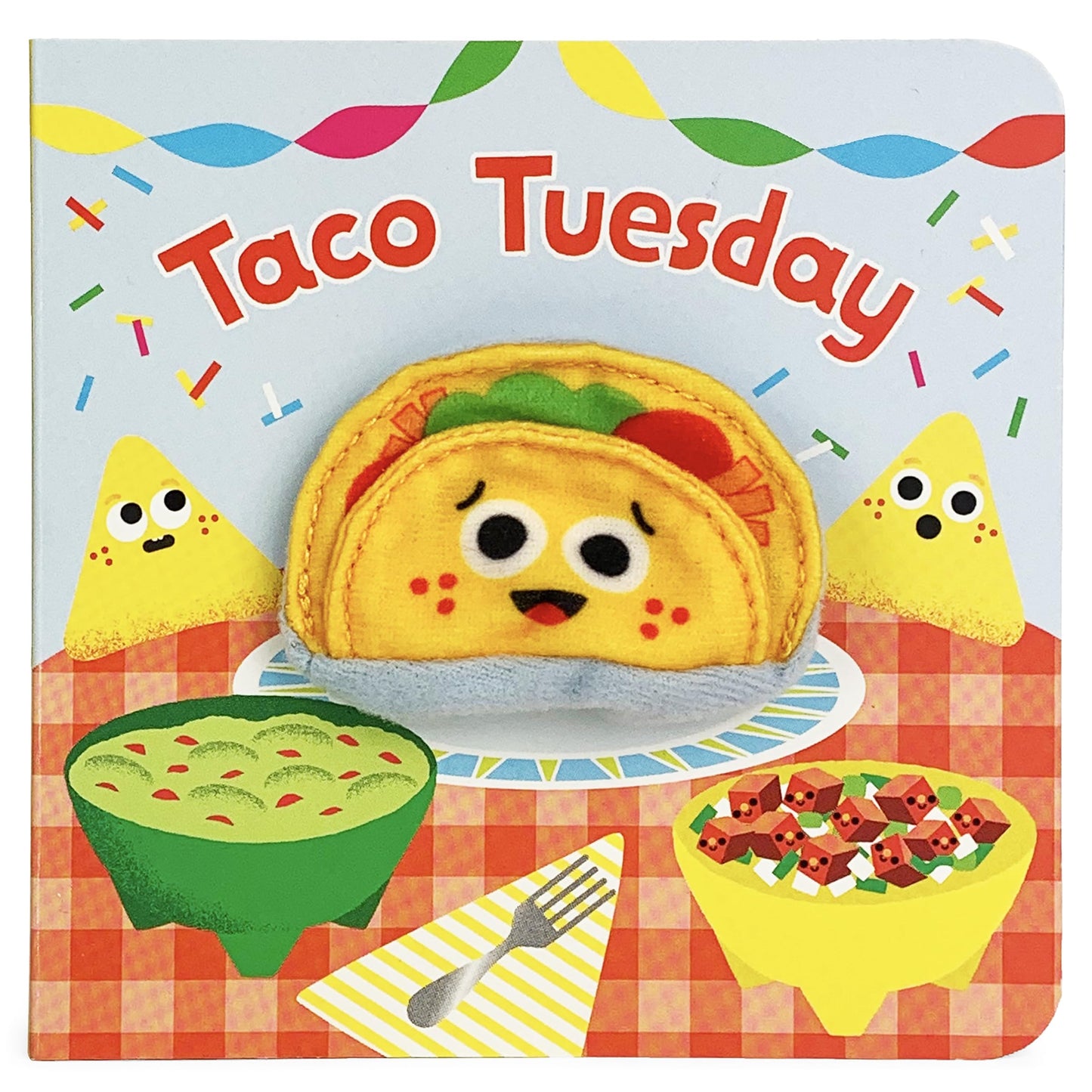 Taco Tuesday - Finger Puppet Board Book for Little Taco Lovers, Ages 1-4