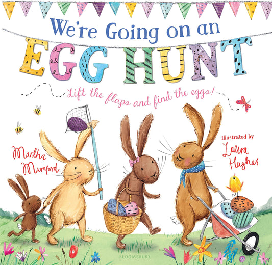 We're Going on an Egg Hunt: A Lift-the-Flap Adventure (The Bunny Adventures) - 5317