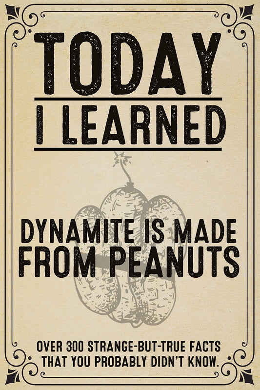 Today I Learned: Over 300 Strange But True Facts That You Probably Didn't Know Softcover Book