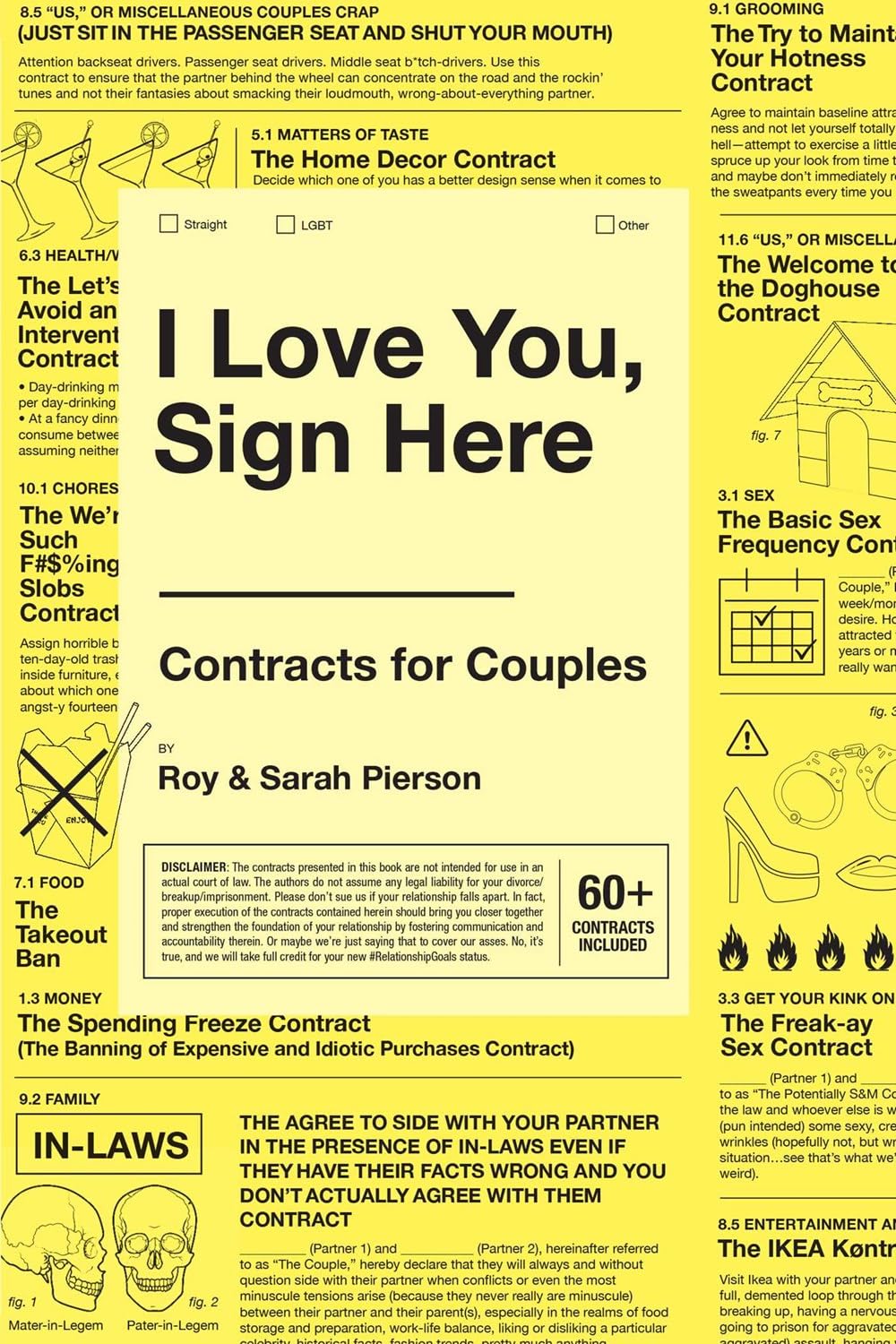 I Love You, Sign Here: Contracts for Couples - 2668