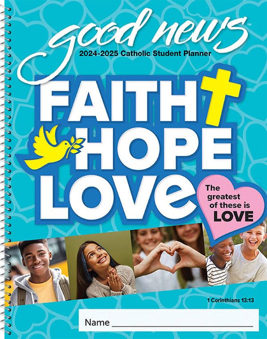 2024 - 2025 Catholic Elementary Student Good News Planner - 8288