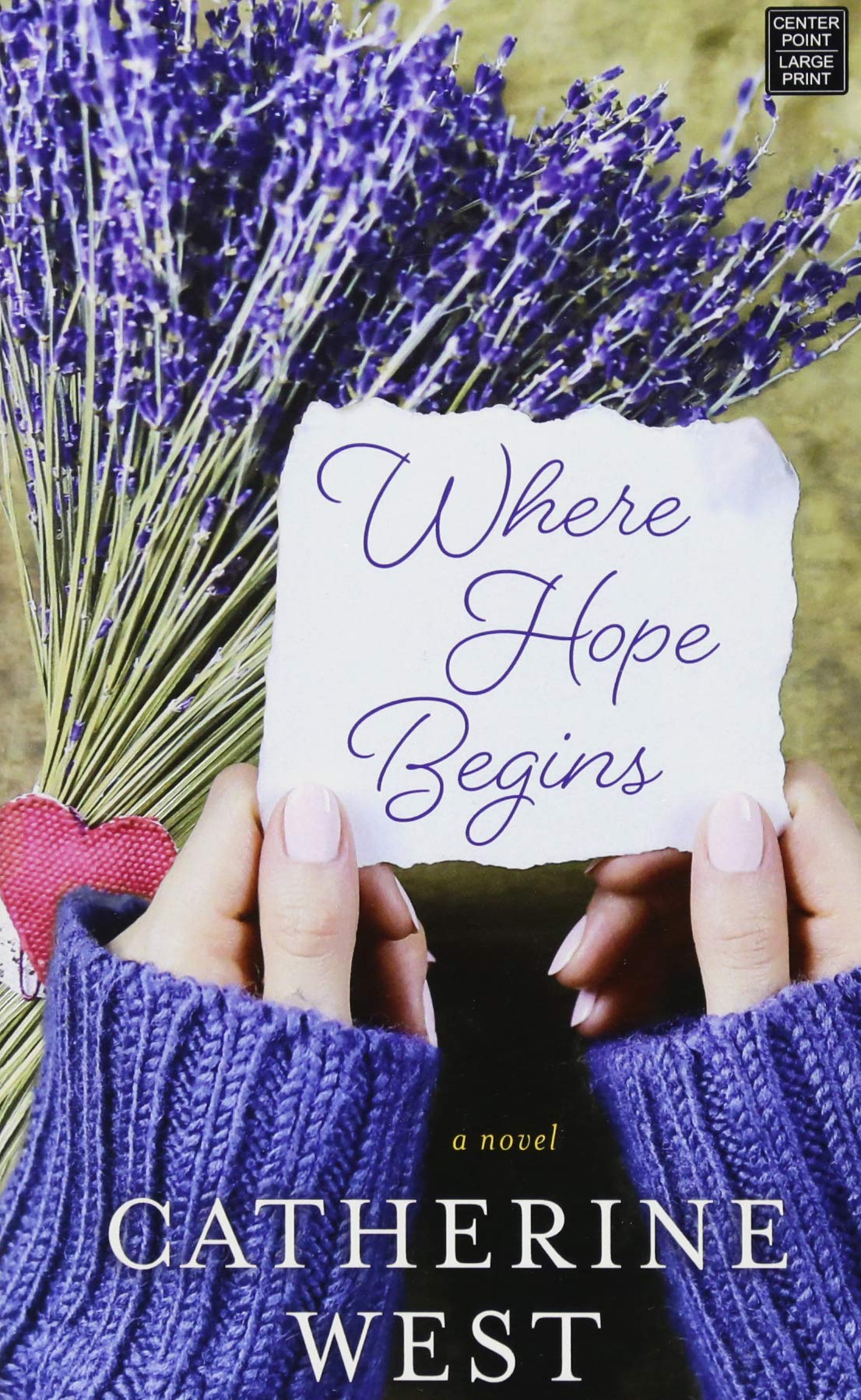 Where Hope Begins (Center Point Large Print)
