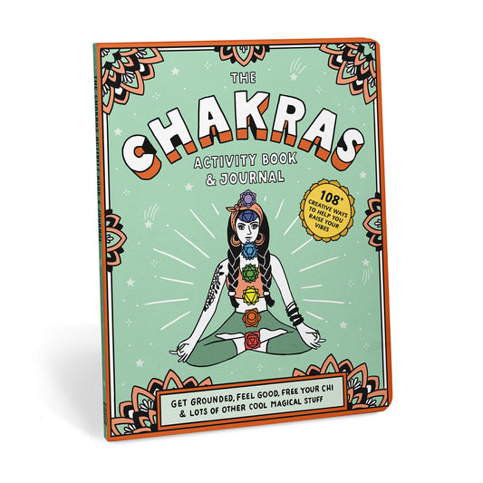 Chakras Activity Book & Journal: Get Grounded, Feel Good, Free Your Chi & Lots of Other Cool Magical Stuff (Knock Knock Activity Book & Journal) - 7506