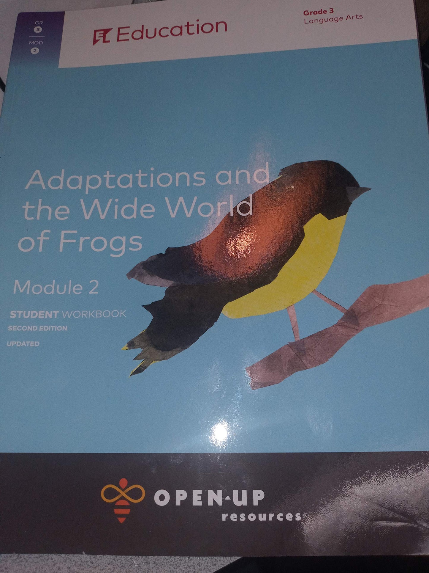 EL EDUCATION ADAPTATIONS AND THE WIDW WORLD OF FROGS MODULE 2 STUDENT WORKBOOK SECOND EDITION UPDATED