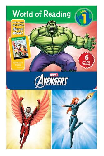 World of Reading Avengers Boxed Set Level 1