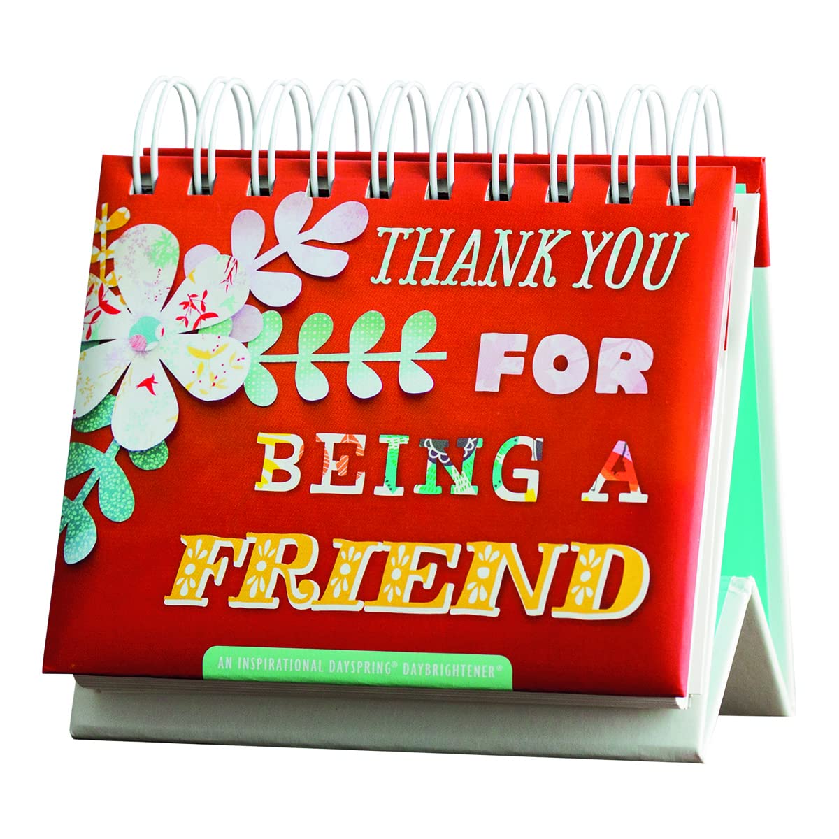 Thank You for Being a Friend - An Inspirational DaySpring DayBrightener - Perpetual Calendar