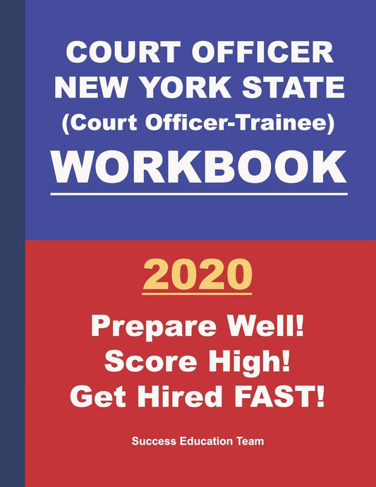 Court Officer New York State (Court Officer-Trainee) Workbook - 1815