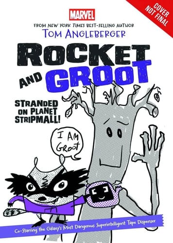 Rocket and Groot: stranded on Planet Strip Mall!