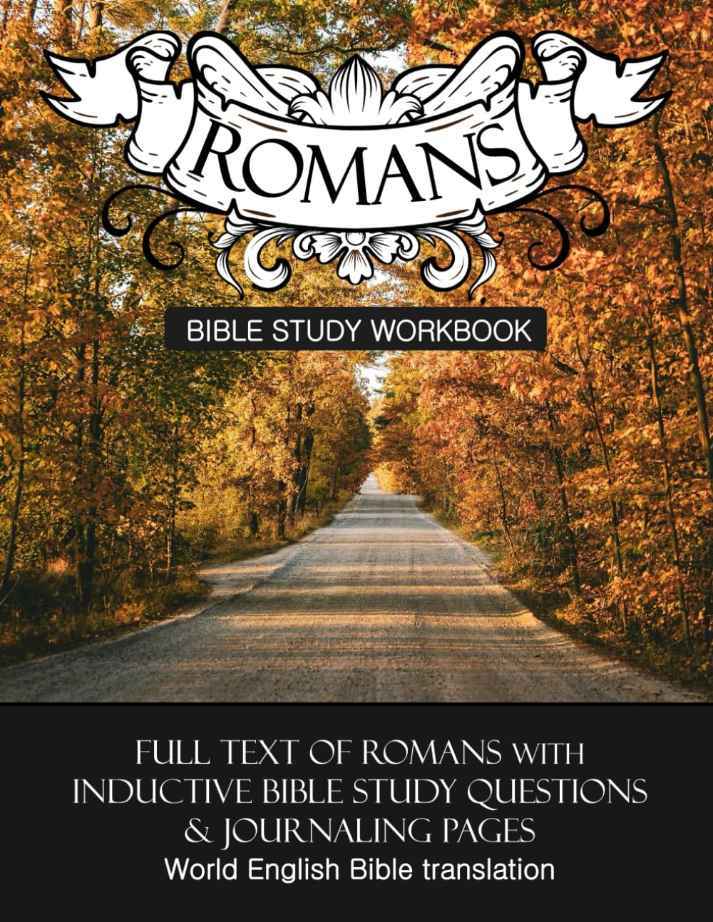 Romans Inductive Bible Study Workbook: Study the full text of Romans with open ended study questions and prayer journaling