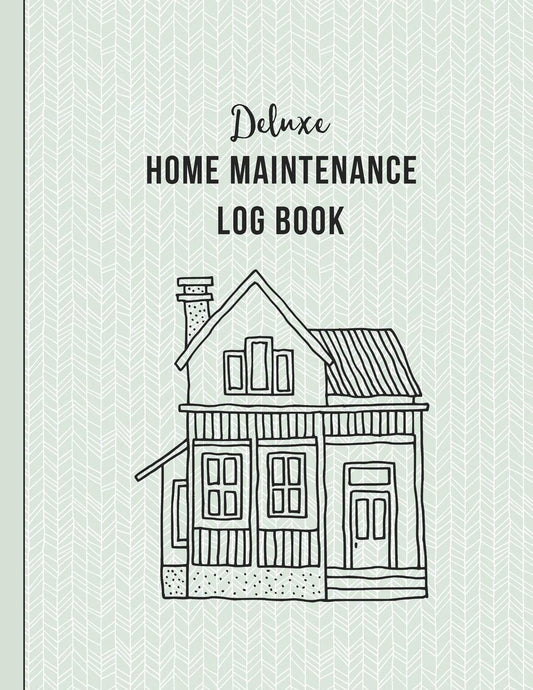 Deluxe Home Maintenance Log Book: Organize, Schedule, Journal, Planner for Home Maintenance, Repairs and Upgrades | 12 Years of Record Keeping, ... Monthly | DIY Projects Inventory Forever Home - 539