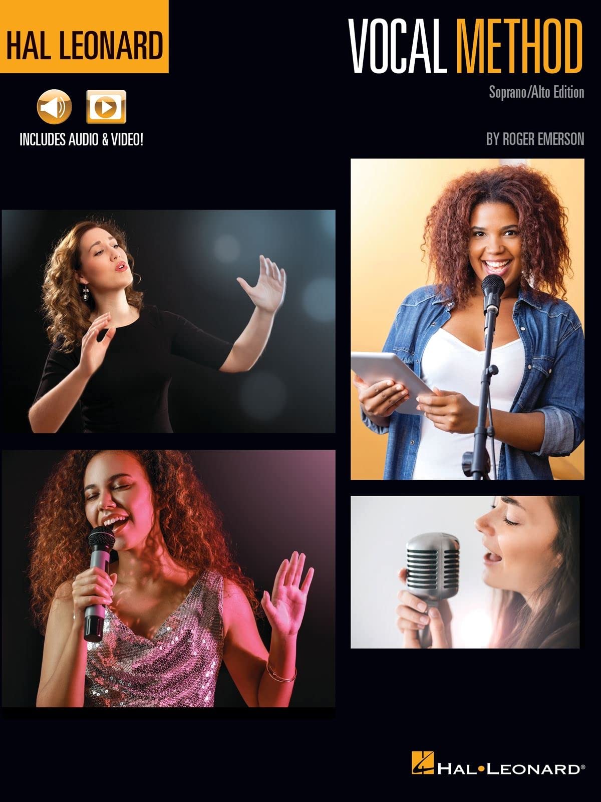 Hal Leonard: Vocal Method - Soprano Alto Edition | Beginner Singing Technique Book with Online Audio and Video | Vocal Training Guide for Students, Choir Singers and Learners | High Voice Instruction