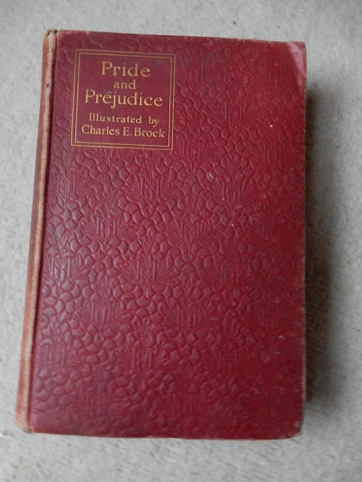 PRIDE AND PREJUDICE. [Hardcover] Austen, Jane and Charles E. Brock