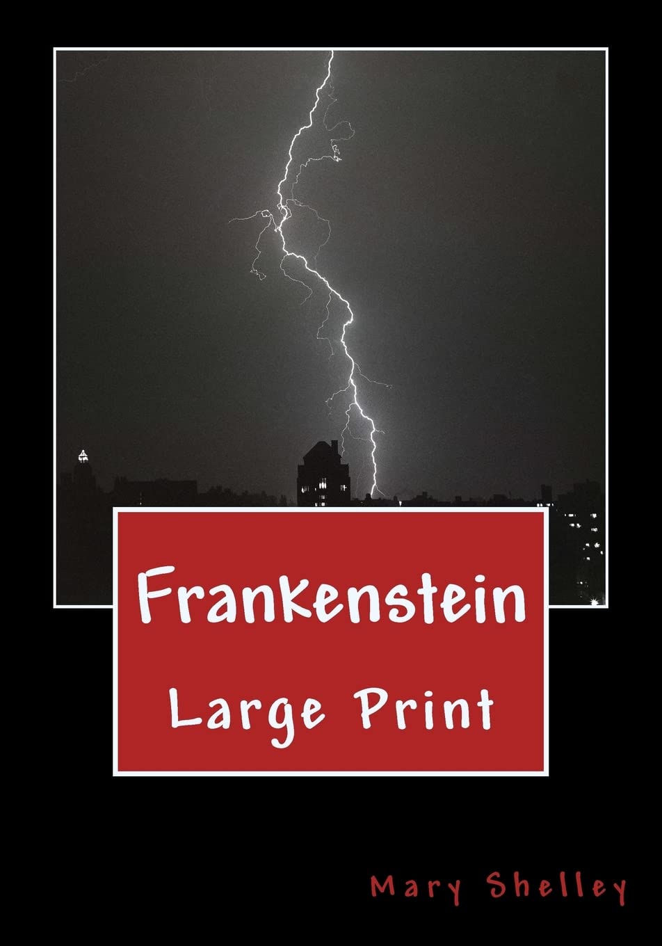 Frankenstein: Large Print