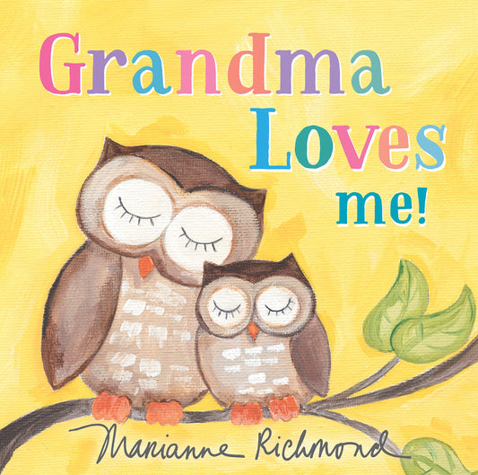 Grandma Loves Me!: A Sweet Baby Animal Book About a Grandmother's Love (Gifts for Grandchildren or Grandma) (Marianne Richmond) - 8521