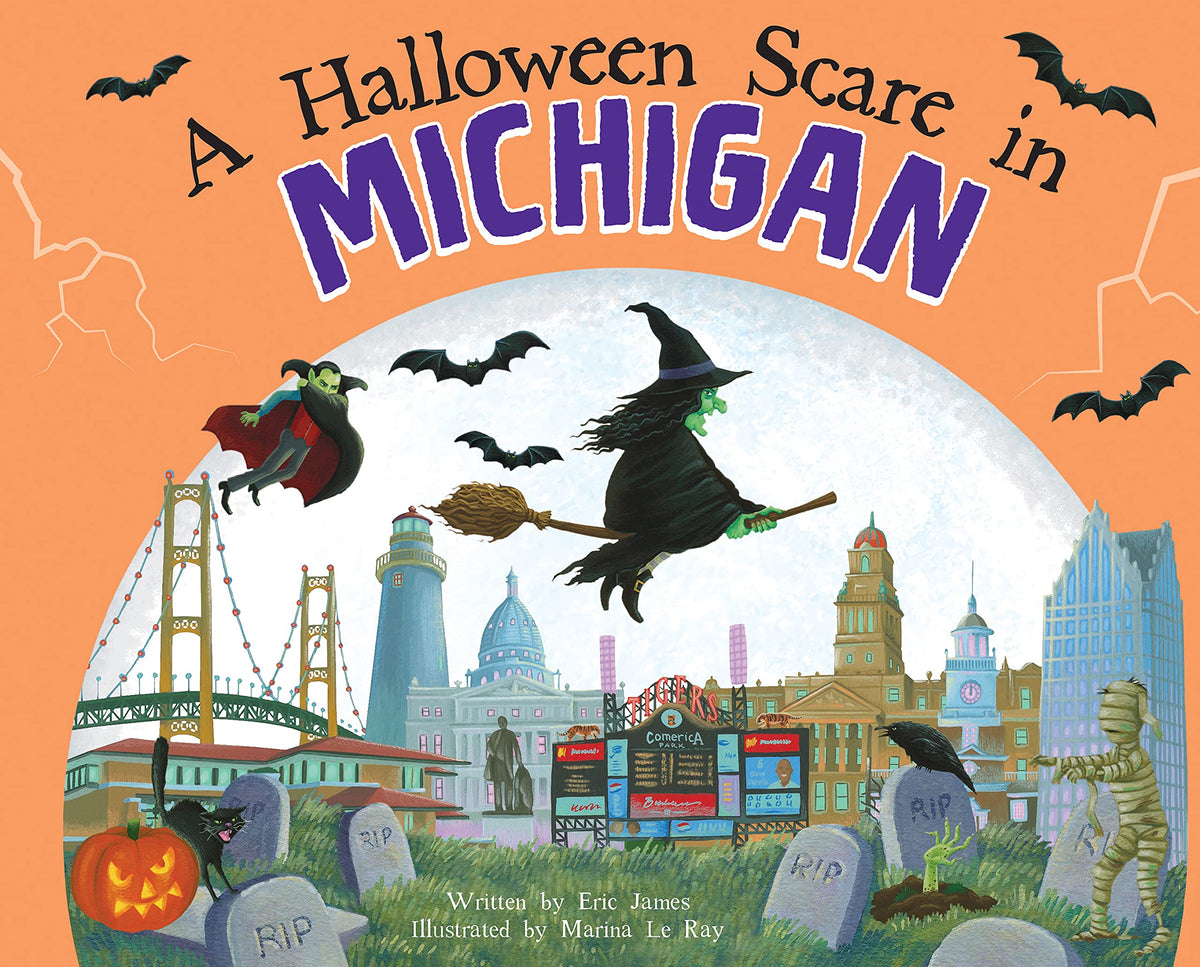 A Halloween Scare in Michigan: A Trick-or-Treat Gift for Kids