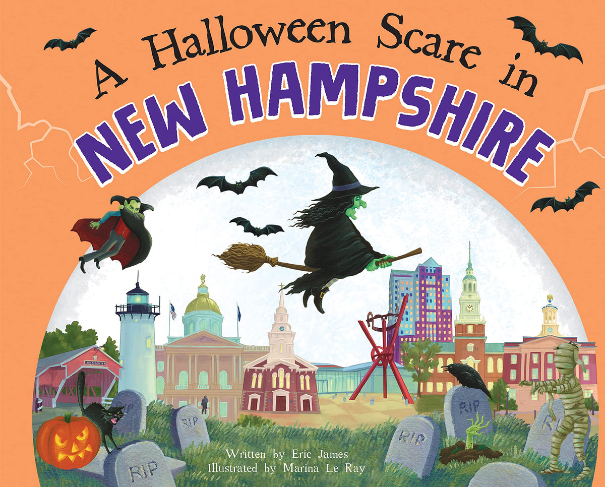 A Halloween Scare in New Hampshire: A Silly Monster Adventure Set in New Hampshire