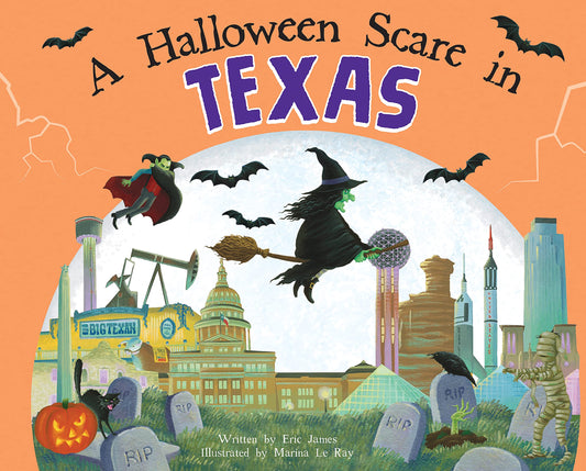 A Halloween Scare in Texas: A Silly Monster Adventure Set in Texas
