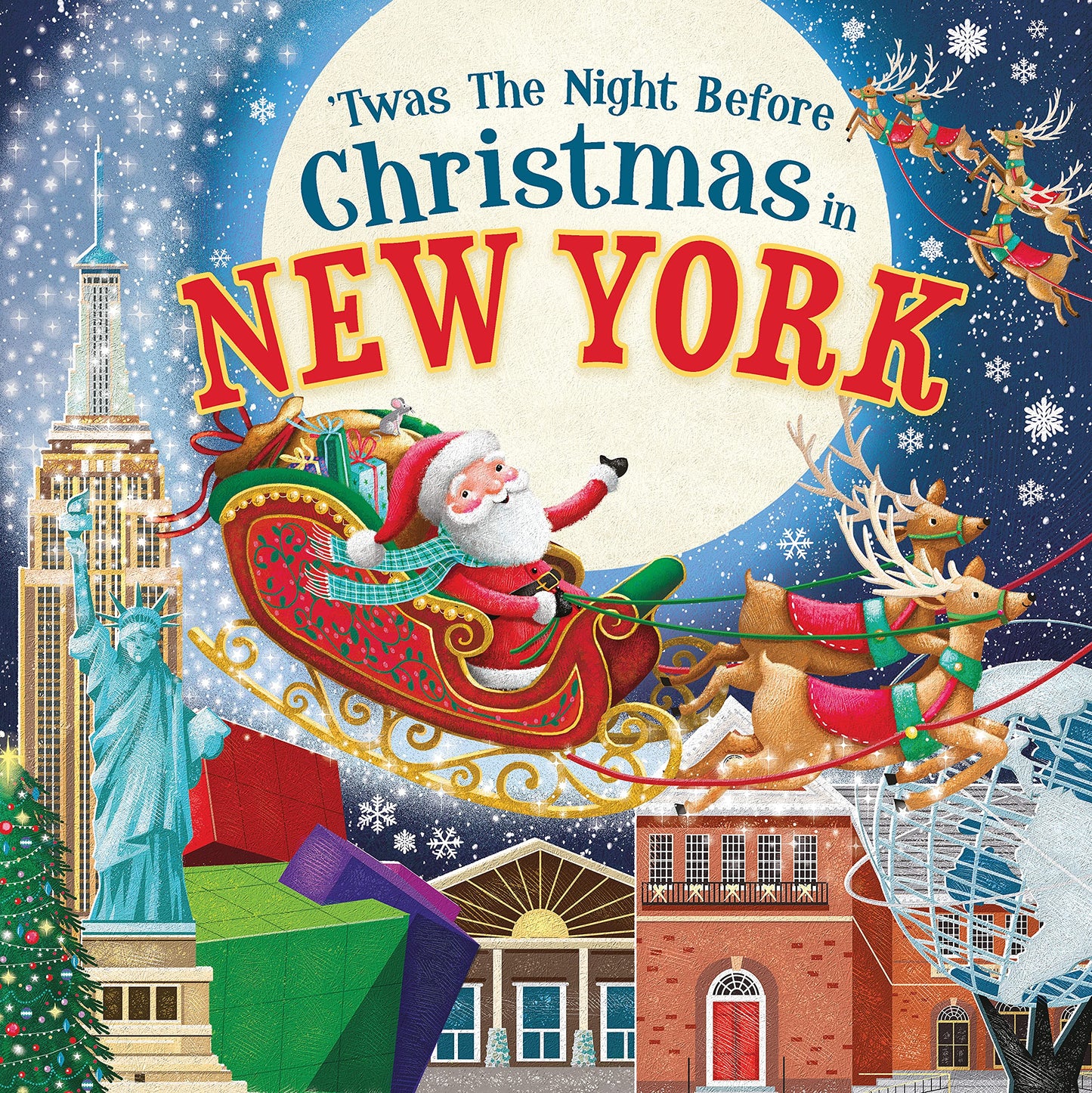 'Twas the Night Before Christmas in New York: A Twist on a Classic Christmas Tale and Fun Stocking Stuffer for Boys and Girls 4-8 (Night Before Christmas In) - 2344