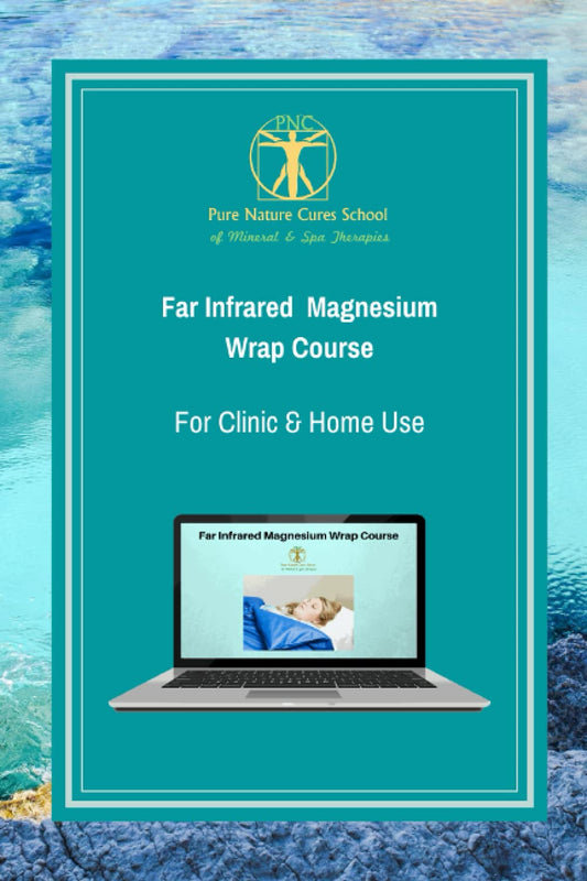 Far Infrared Magnesium Wrap Course: Learn how to use magnesium salts and far infrared for better health and vitality. (Mineral Healing Courses) - 8229