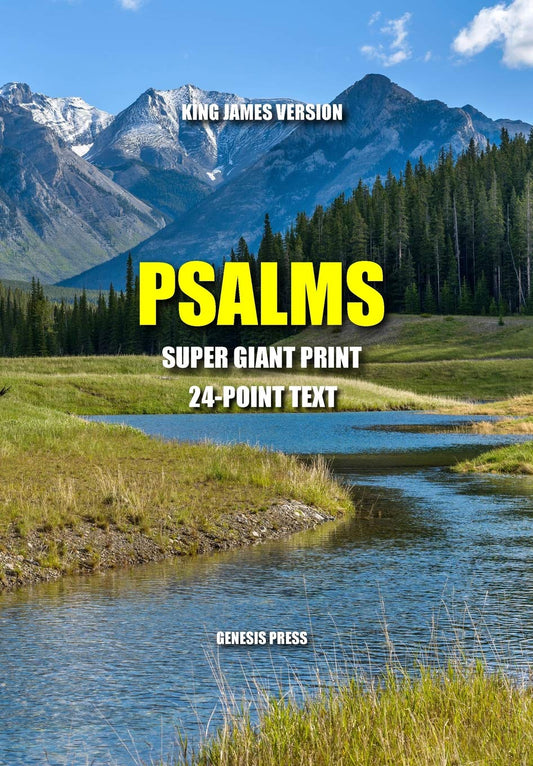 Psalms Super Giant Print: 24-Point Text - 752