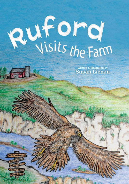 Ruford Visits the Farm (Ruford the Eagle) - 6785