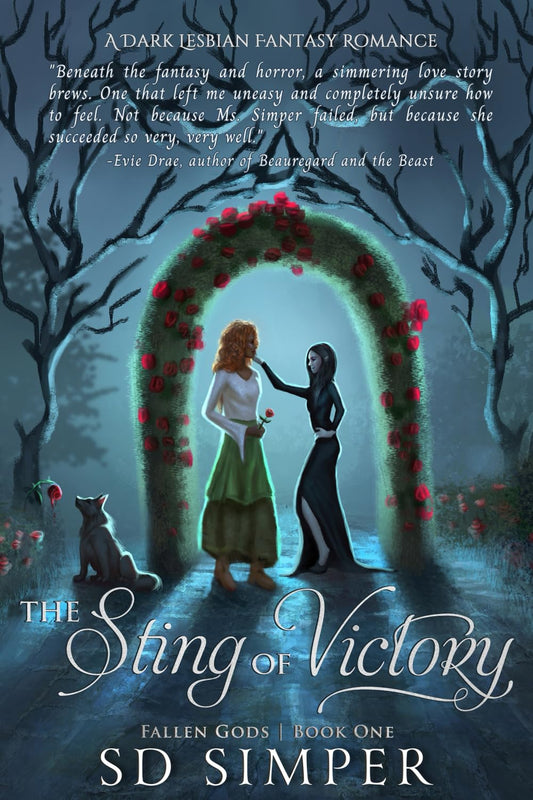The Sting of Victory: A Dark Lesbian Fantasy Romance (Fallen Gods Series)