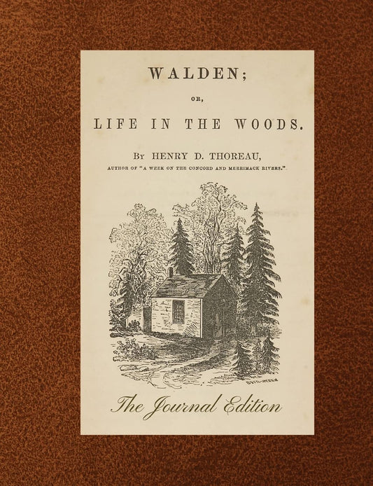 Walden (The Journal Edition) - 1027