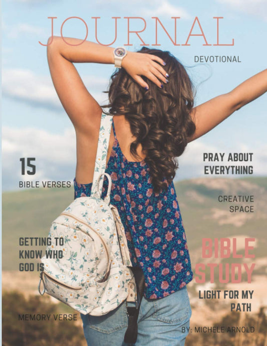 Journal Devotional: Light for my path (Journal Bible Study style magazine) - 3347
