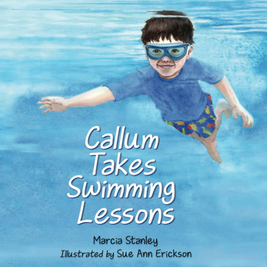 Callum Takes Swimming Lessons - 2783