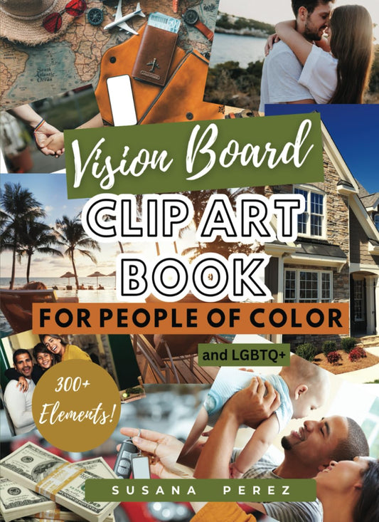 Vision Board Clip Art Book: For People of Color and LGBTQ+ - 209