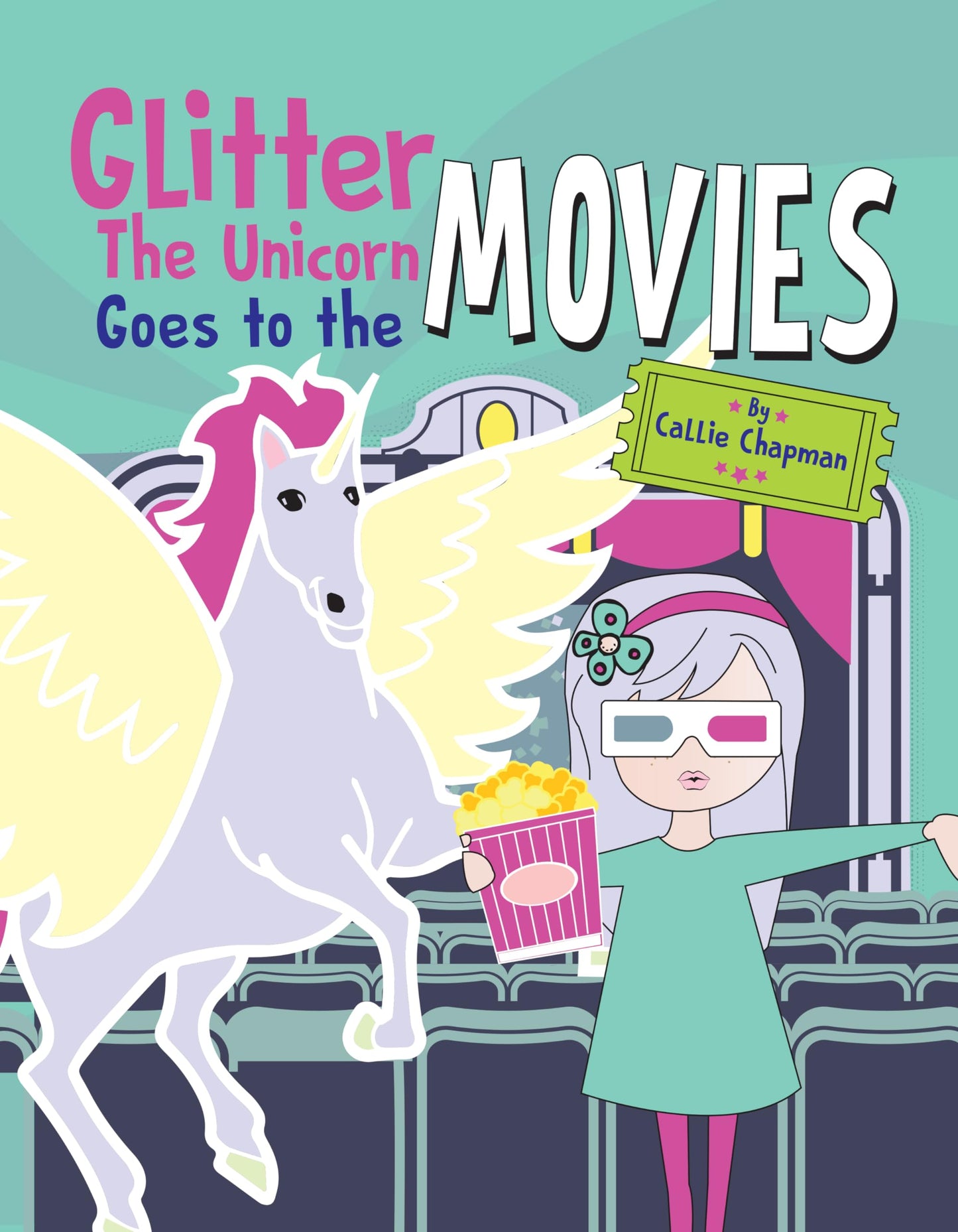 Glitter the Unicorn goes to the Movies
