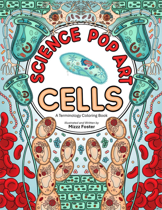 Science Pop Art Cells - 7555