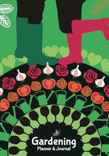Gardening Planner & Journal: A Gardener's Trusted Companion. A Perfect Gift for Any Gardener (The Lady Muck Style Series) - 2536