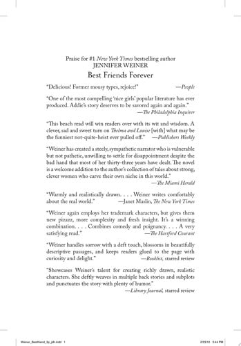 Best Friends Forever A Novel