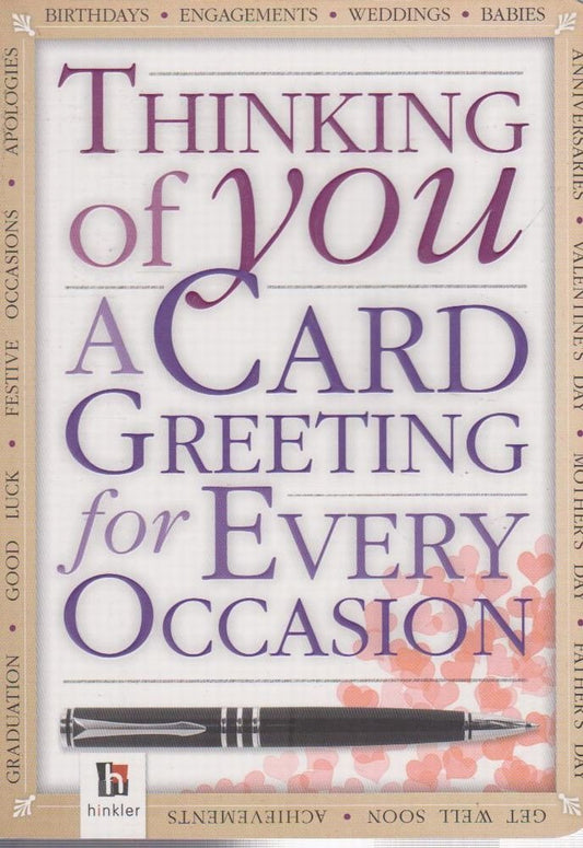 Thinking of You: A Card Greeting for Every Occasion - 7706