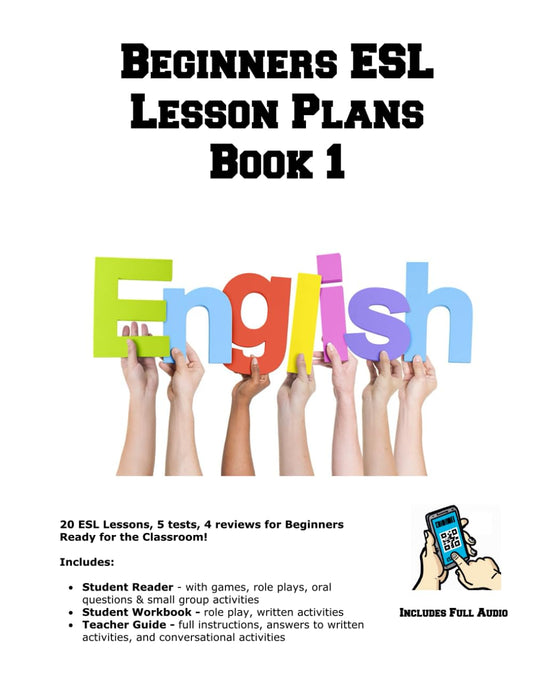 Beginners ESL Lesson Plans - 9143