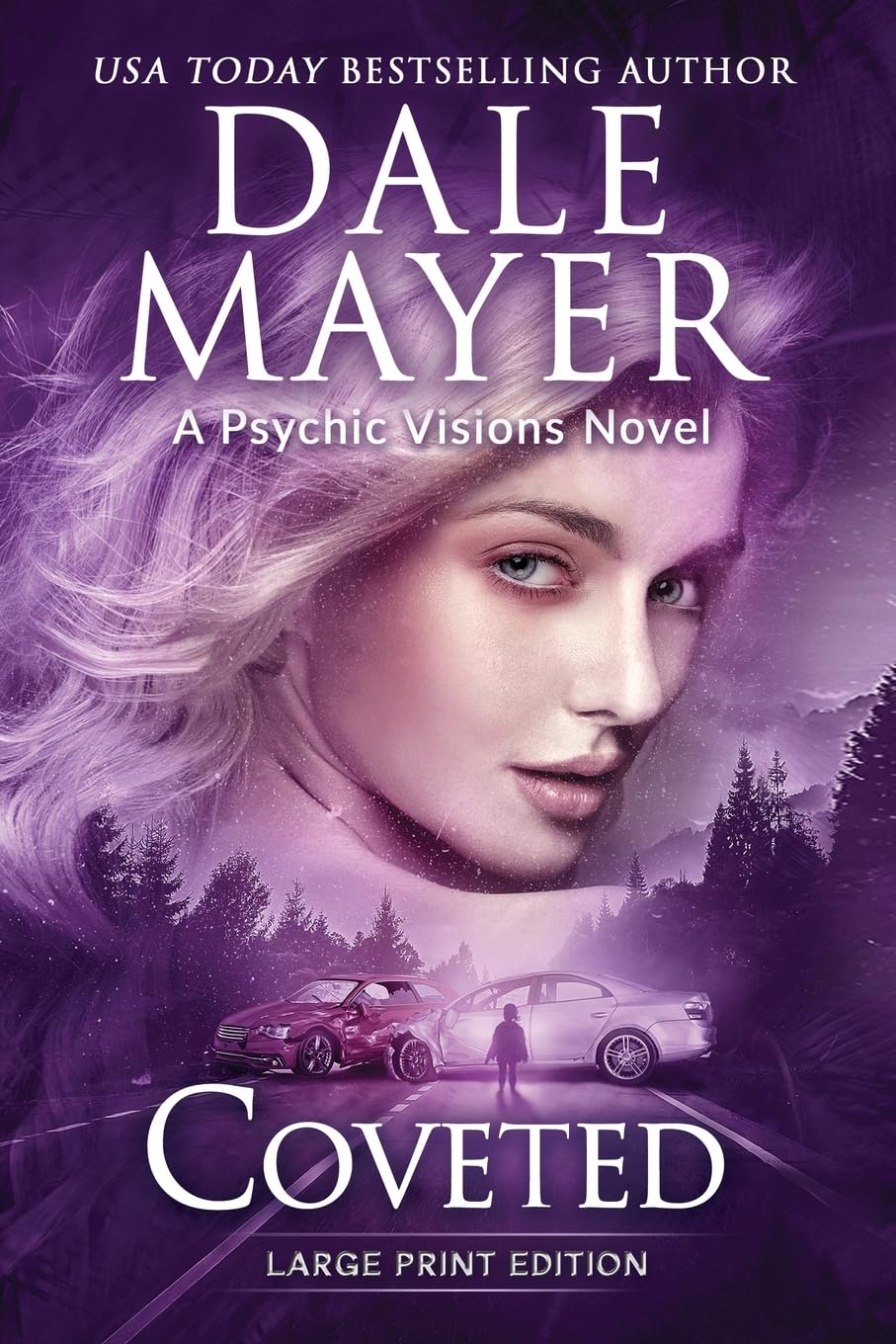 Coveted: A Psychic Visions Novel (Psychic Visions (Large Print, Softcover))