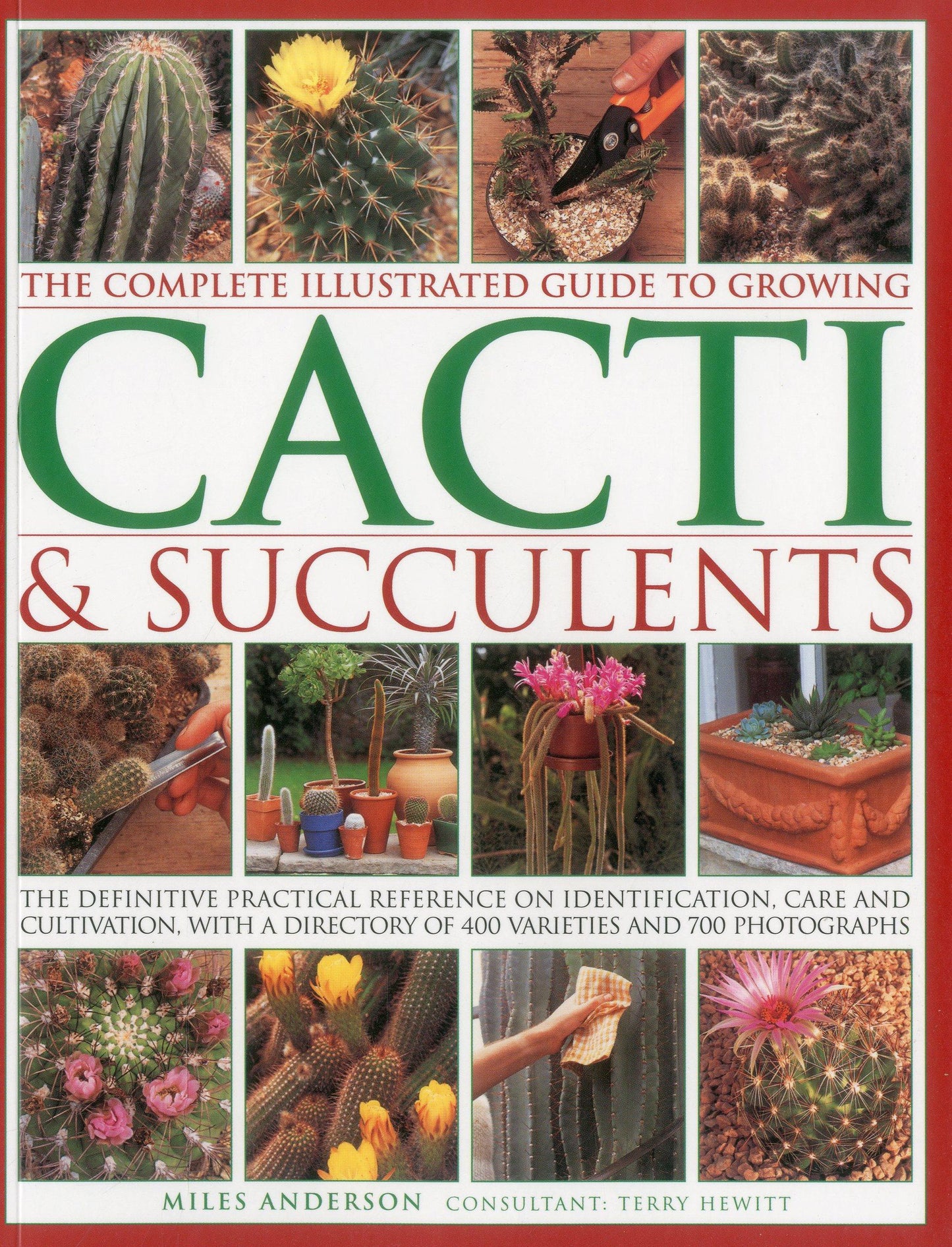The Complete Illustrated Guide to Growing Cacti & Succulents: The definitive practical reference on identification, care and cultivation, with a directory of 400 varieties and 700 photographs