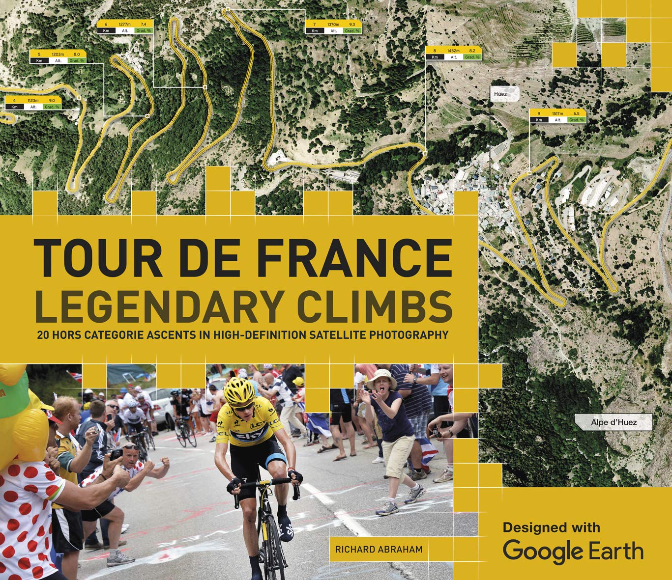 Tour de France Legendary Climbs: 20 Hors Categorie Ascents in High-Definition Satellite Photography