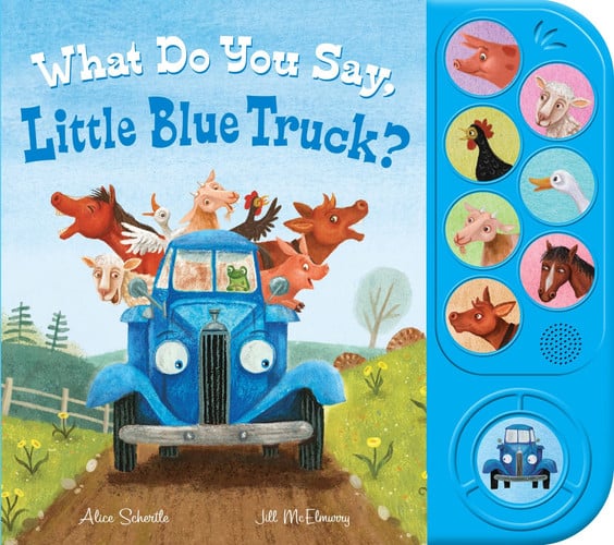 What do you say, Little Blue Truck?