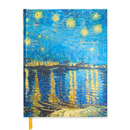 Vincent van Gogh: Starry Night over the Rhône (Blank Sketch Book) (Luxury Sketch Books)