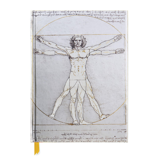 Da Vinci: Vitruvian Man (Blank Sketch Book) (Luxury Sketch Books)