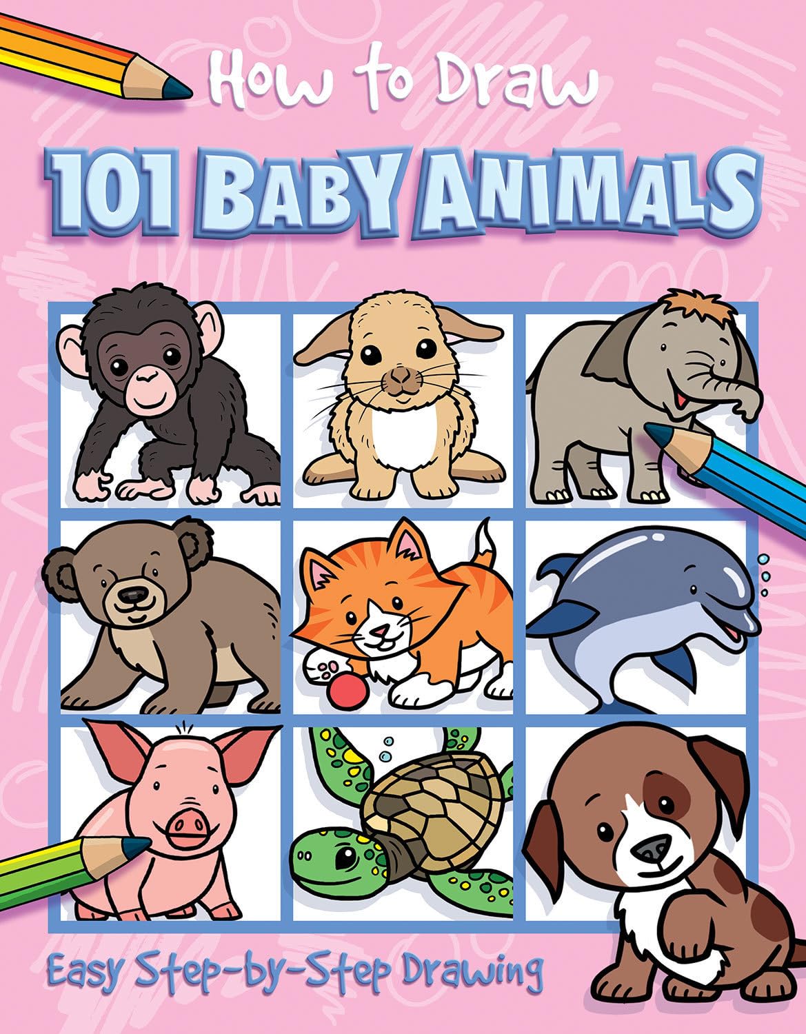 How to Draw 101 Baby Animals - 2406