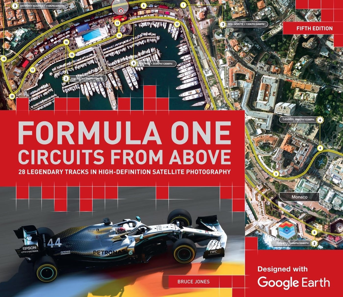 Formula One Circuits From Above: 28 Legendary Tracks in High-Definition Satellite Photography