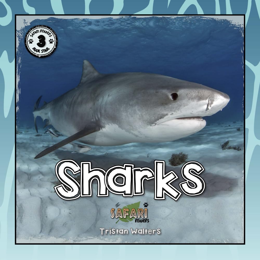 Safari Readers: Sharks (Safari Readers - Wildlife Books for Kids)