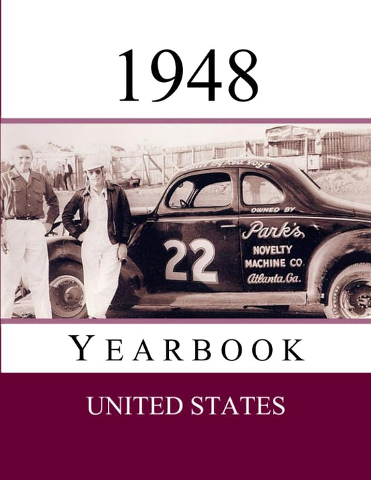 1948 US Yearbook: Original book full of facts and figures from 1948 - Unique birthday gift / present idea. - 7684