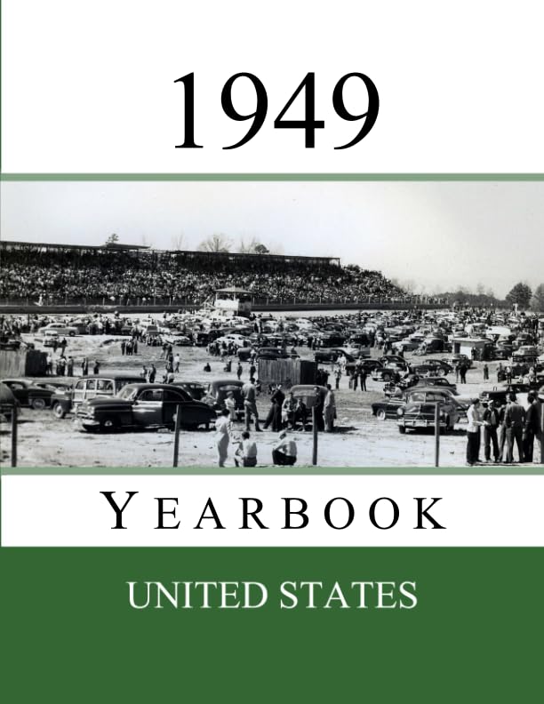 1949 US Yearbook: Original book full of facts and figures from 1949 - Unique birthday gift / present idea.