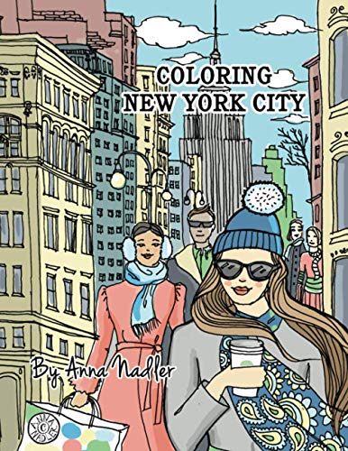 Coloring New York City: 24 Famous New York City sites for you to color! (Travel and Cities) - 2462
