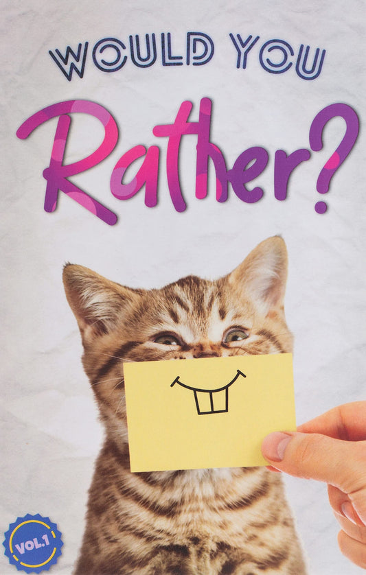 Would You Rather?: The Book Of Silly, Challenging, and Downright Hilarious Questions for Kids, Teens, and Adults(Game Book Gift Ideas)(Vol.1) - 1407