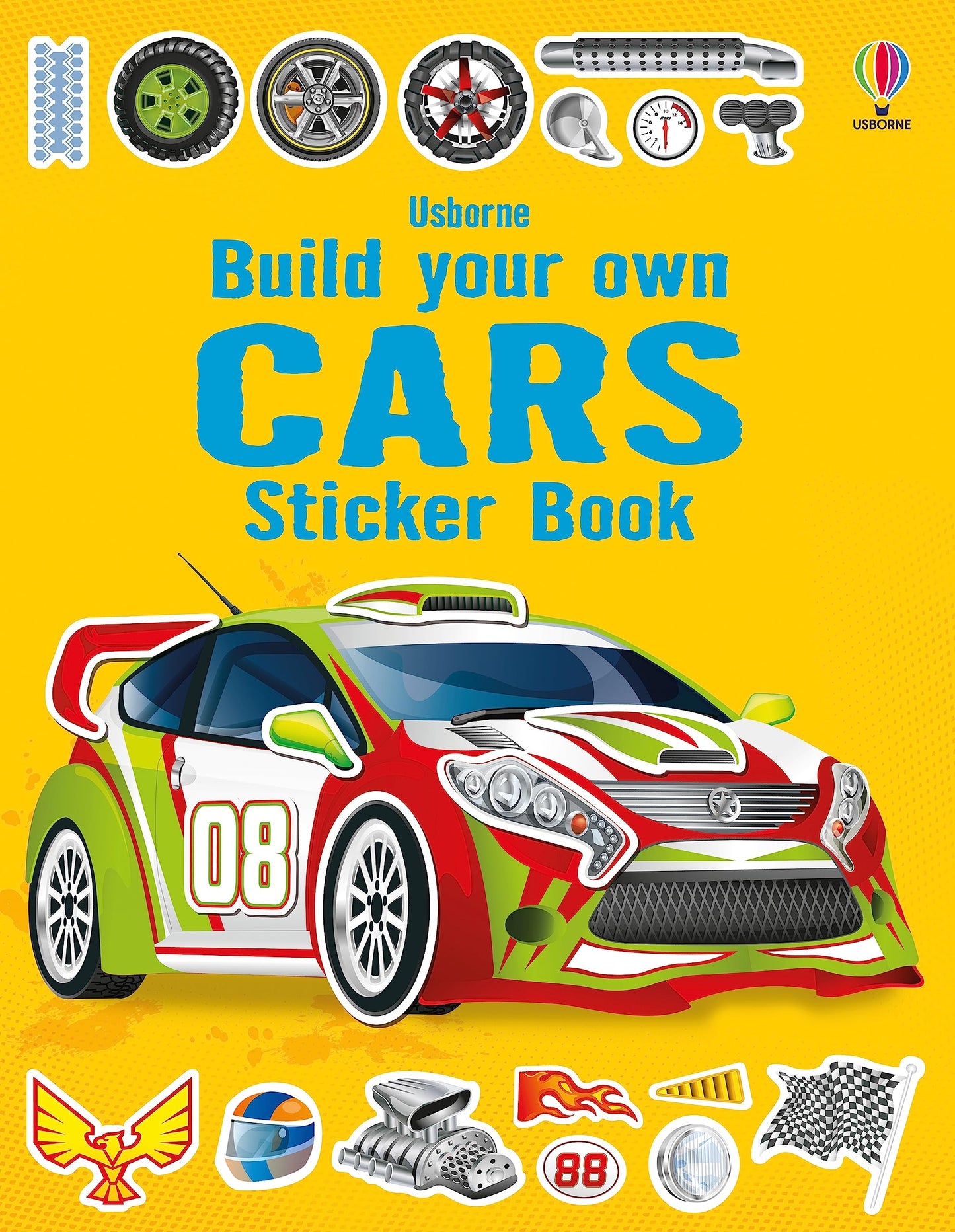 Build your own Cars Sticker book: Build And Customize your own Supercars in this Interactive Sticker Book